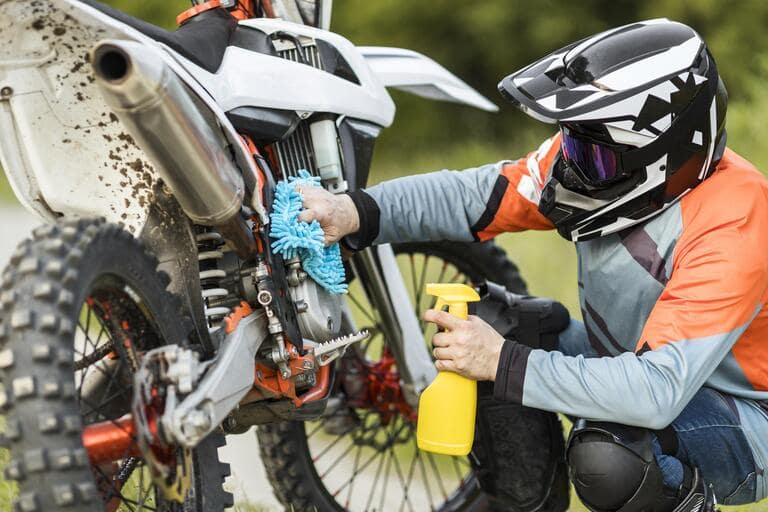 Clean your bike thoroughly before apply stickers