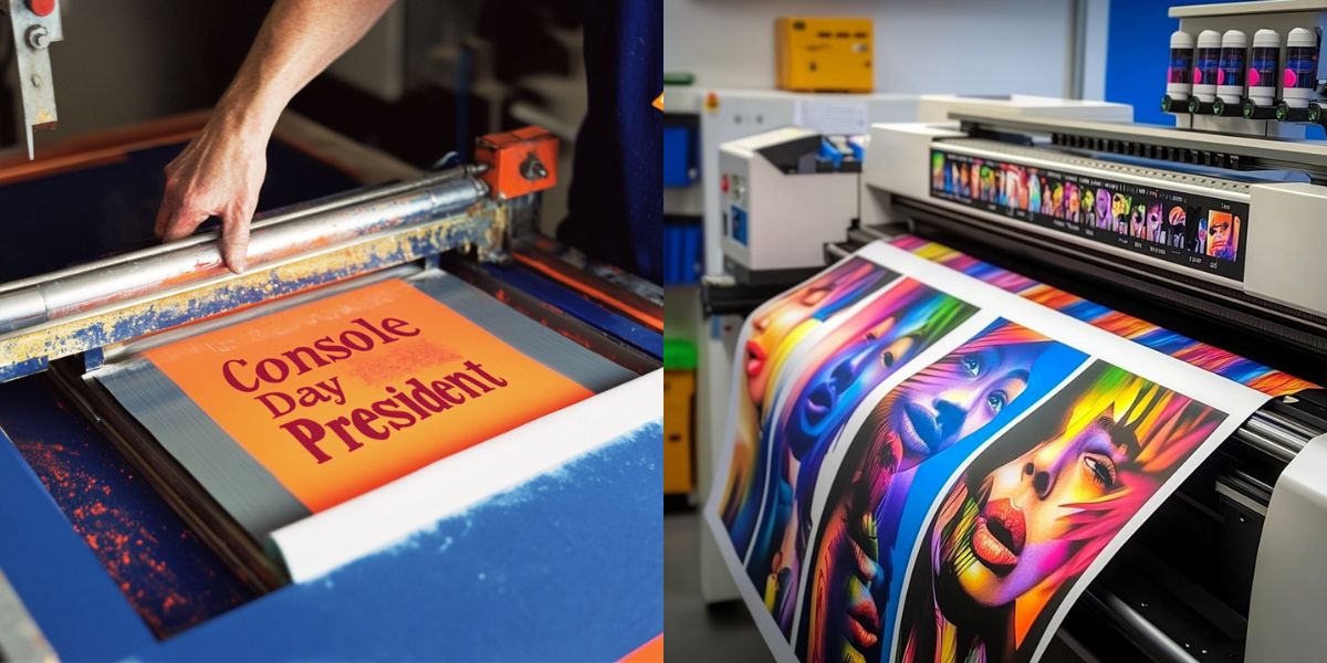 Screen Printing vs Digital Printing