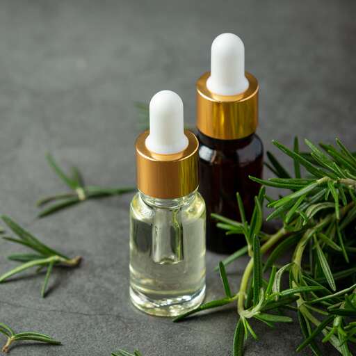 Mini essential oil bottles