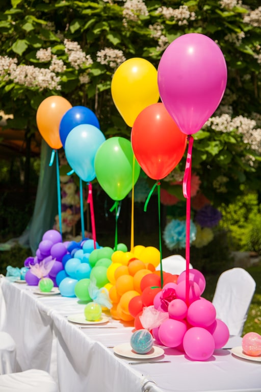 Garden party can be a suitable theme for coming out party