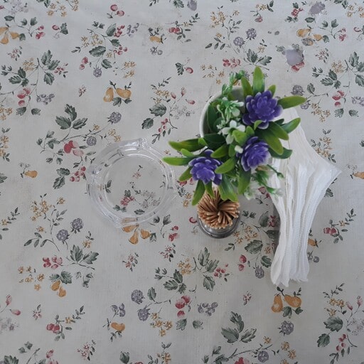 Vintage Flower Tablecloths