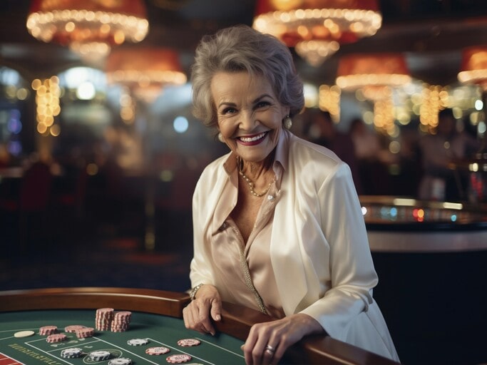 Casino night themed retirement party