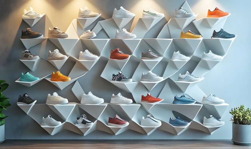 Sneaker walls decoration