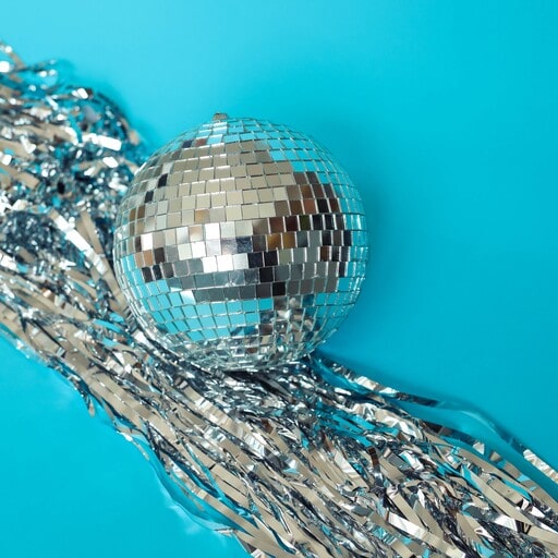 Use Disco Balls for your New Year Party Decoration