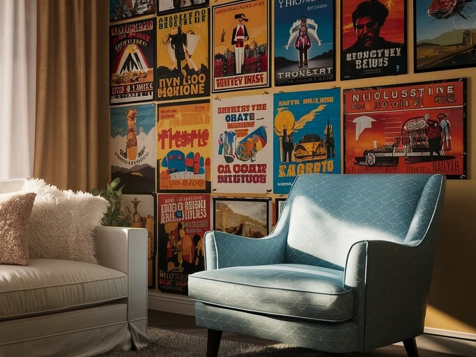 Use Retro Posters to set the tone for 50s parties