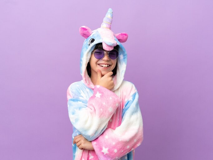 Cute unicorn costume for kids