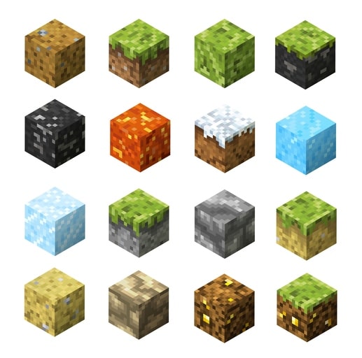 DIY Minecraft blocks for decoration