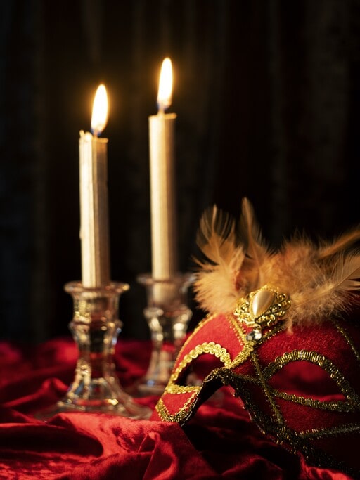 Candles are must-haves for Masquerade Party