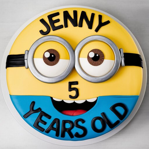 Minion Birthday Cake