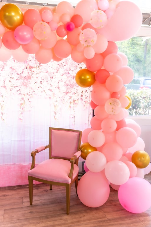 Balloon Arch in Pink