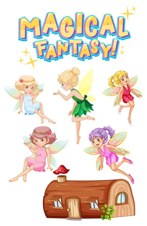 Use Fairy Tale Stickers to create DIY party invitation