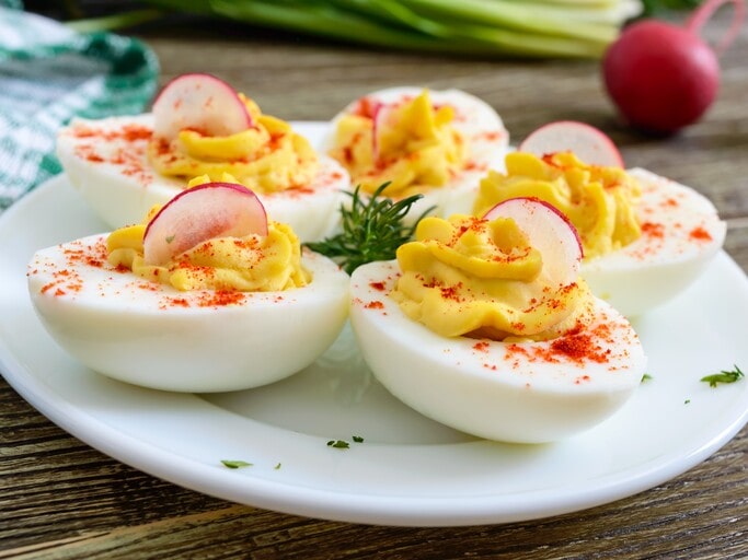 Top 20 Best Appetizers to Bring to a Party, plus 3 Impressive Presenting Tips 3 Deviled Eggs