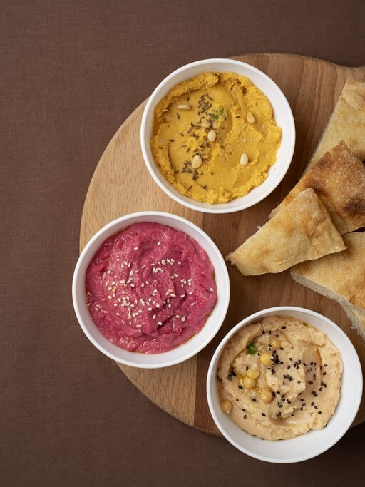 Top 20 Best Appetizers to Bring to a Party, plus 3 Impressive Presenting Tips 4 Hummus Trio