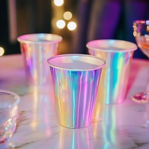 Top 24 Sonic Birthday Decorations to Level Up Your Party 5 Iridescent cups