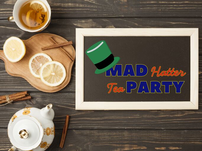 Alice in Wonderland Tea Party: 30 Dreamiest & Craziest Ideas 2 “Mad Hatter Tea Party” Sign