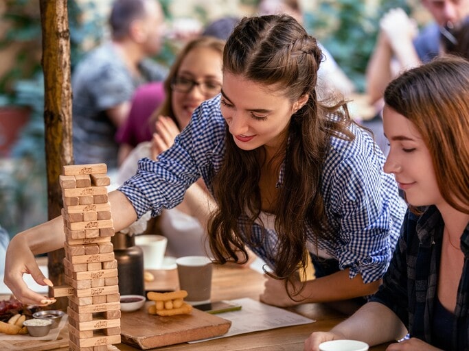 For All Ages: 24 Best Outdoor Party Games That Beat Boredom 7 Towering Timber Challenge