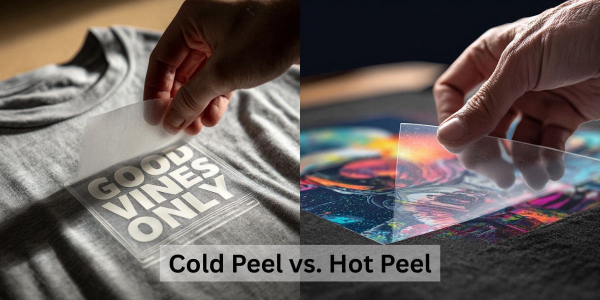 Cold Peel vs Hot Peel for DTF Transfers