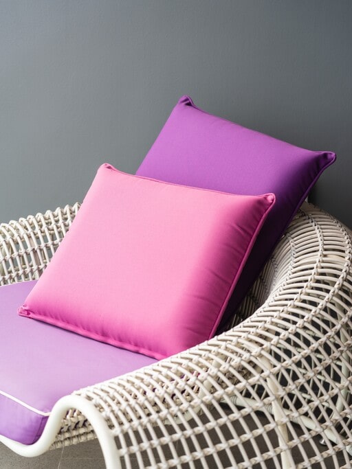 Place a heat press pillow under the polyester surface before heat press it