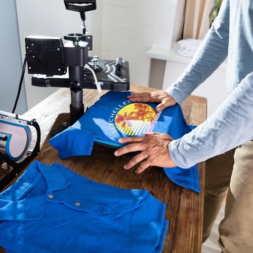 How to Make Custom Shirts at Home — 3 Easy DIY Methods Anyone Can Try 4 Applying iron-on DTF transfers on shirts