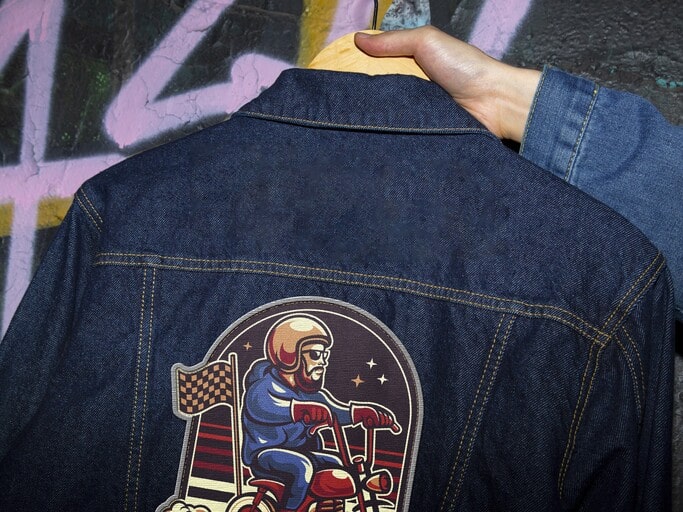 Keep DTF denim items separate from garments with zippers or metal details while washing