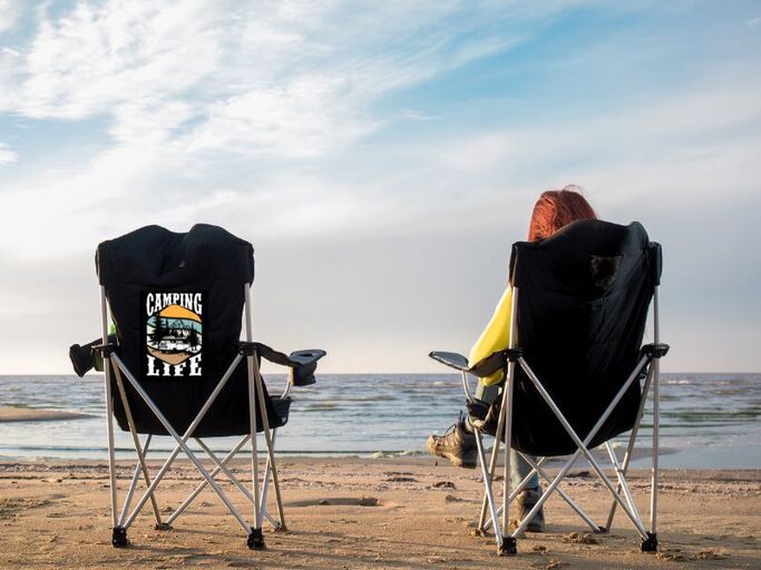Personalize camping chairs with iron-on DTF transfers