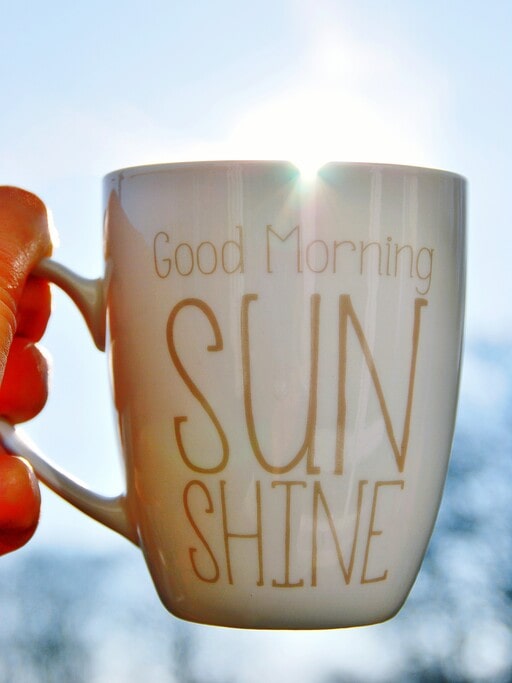 Coffee Gift Sets: 12 Creative & Custom Ideas for Coffee Lovers 5 Create Morning Motivation Coffee Mug with UV DTF transfer stickers