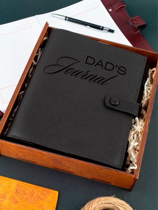 Top 6 Wife-to-Husband Gifts for New Dads (That Aren’t Baby Diapers) 5 Dad Journal