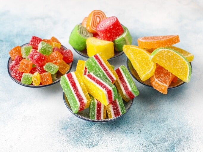 Kids’ Vegan Basket of gummies