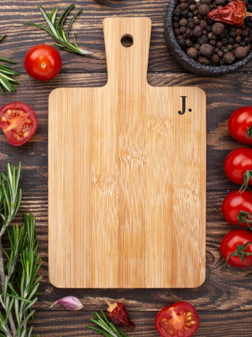 Gift for Mother in Law: 23 Best Ideas to Show Your Appreciation 4 A cutting board personalized with her initial