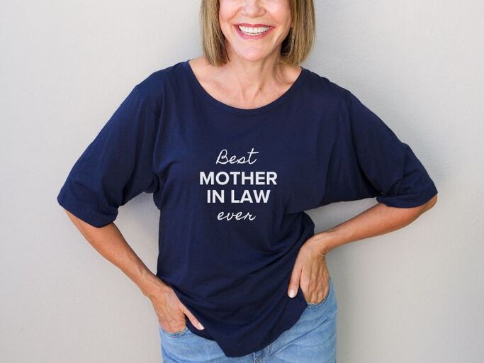 Gift for Mother in Law: 23 Best Ideas to Show Your Appreciation 7 Custom T-shirt made with iron-on DTF transfer