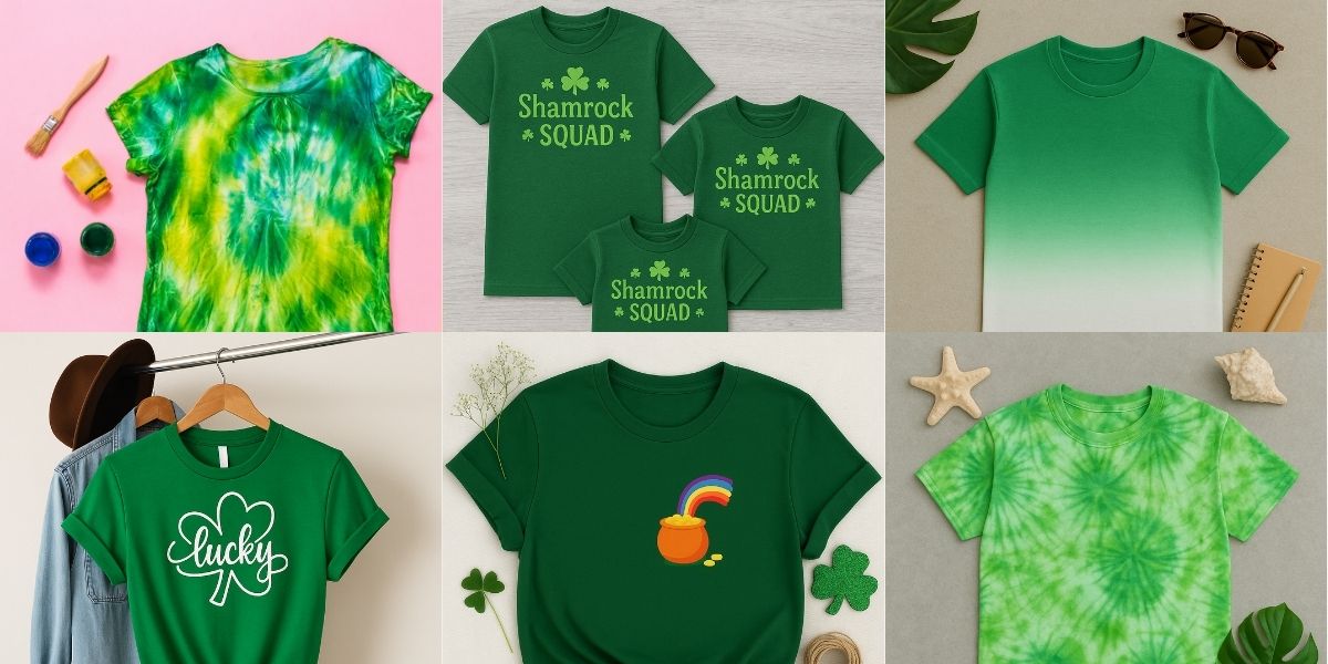 5 Easy Ways to DIY St Patrick’s Day Shirts