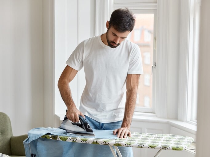 Applying iron-on DTF transfers with household iron