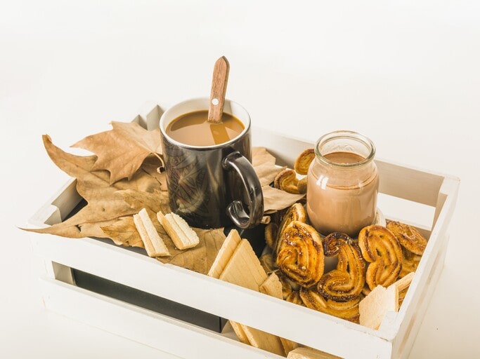 Coffee & Snack Basket for Break Time