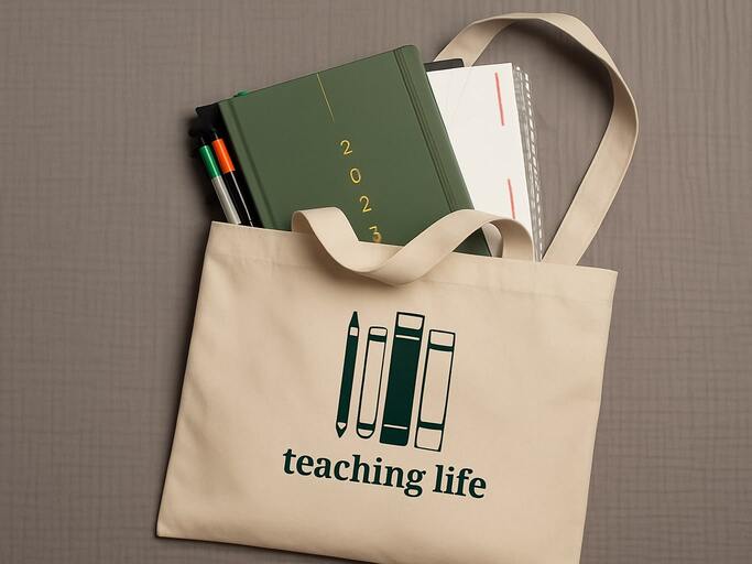 Custom Tote Bag for teachers