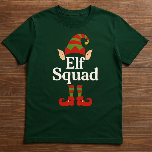 Top 23 Iconic Christmas Shirt Ideas You Can’t Go Wrong With 6 Elf Squad Shirts
