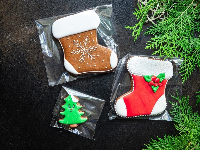 Homebaked Christmas Cookie Packs