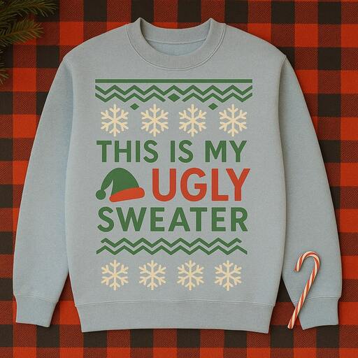 Top 23 Iconic Christmas Shirt Ideas You Can’t Go Wrong With 9 This is my Ugly Christmas Sweater
