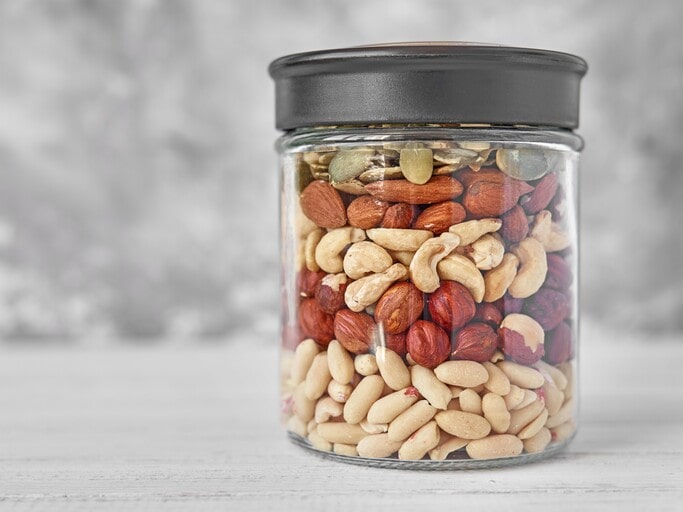Mixed Nuts Jar