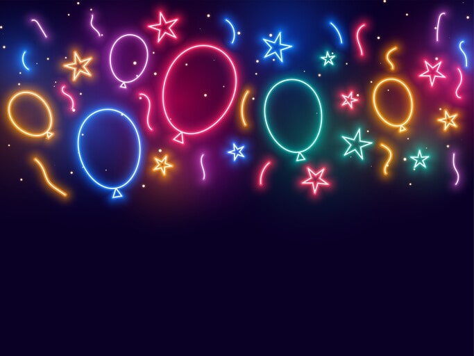 How to Find the Best Birthday Party Themes: A Checklist for Every Celebration 6 Neon party decorations