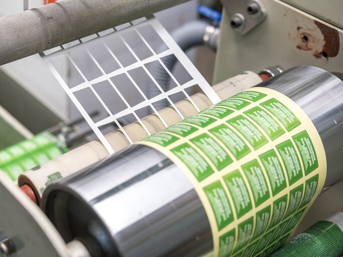 Sticker Printing Process