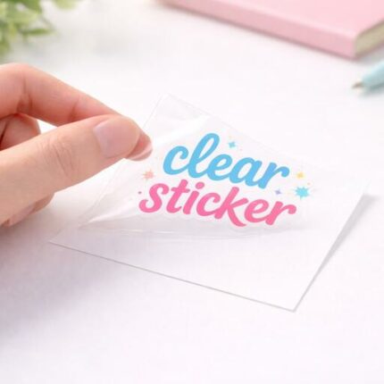 What Are Clear Stickers? The Most Compatible Surfaces & 3 Design Tips ...