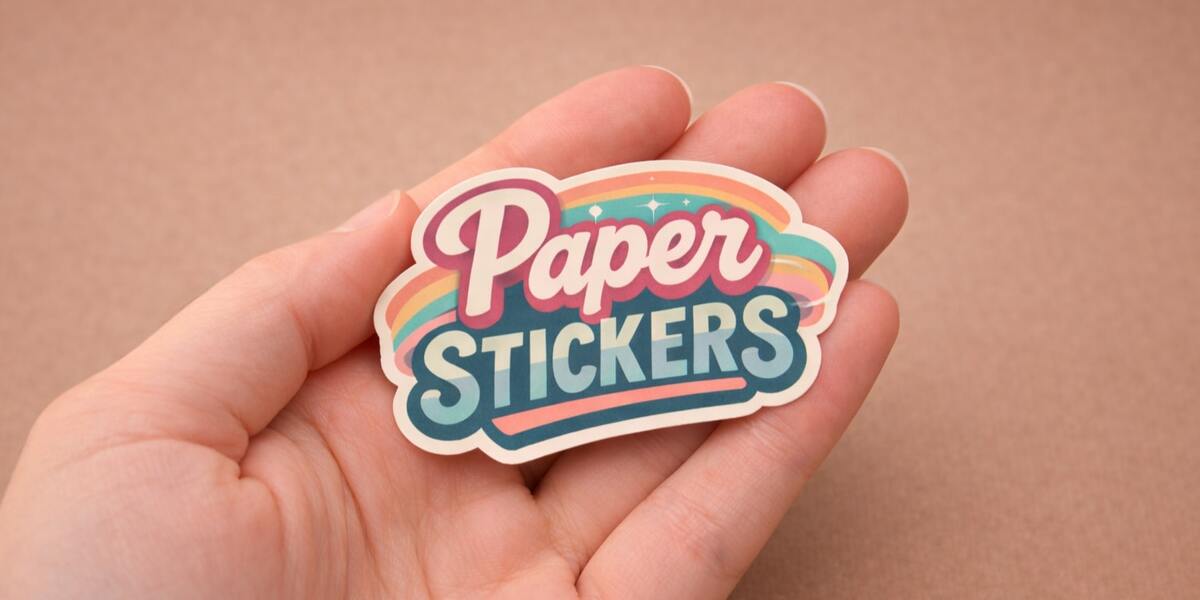 What Are Paper Stickers and Are They Waterproof