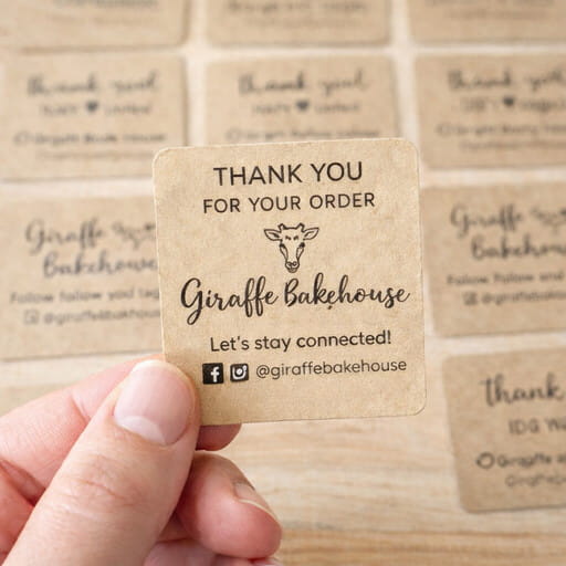 Top 4 Small Stickers for Business That Make Your Packaging Look Premium 2 Small stickers can add extra information to your packaging