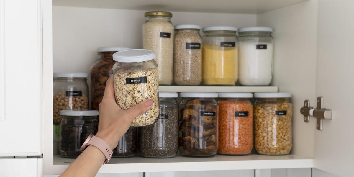 5 Practical Kitchen Organization Tips with Custom Labels