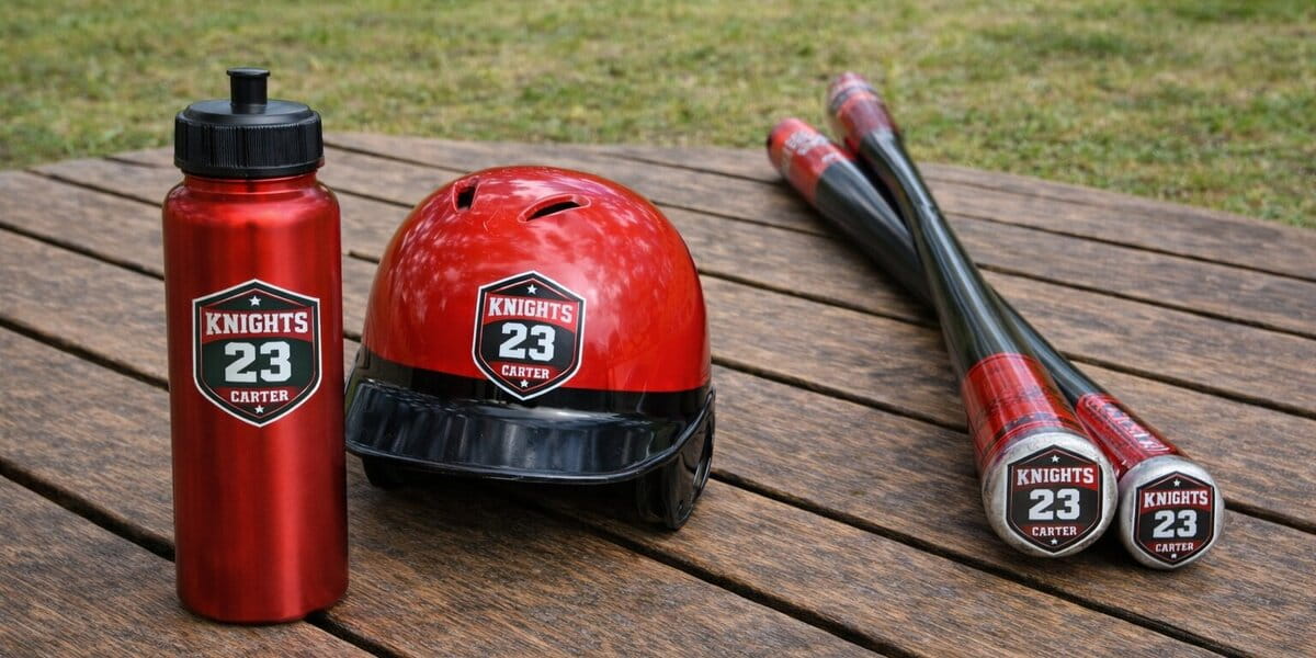 How to Use Sports Stickers to Labeling Sports Equipment