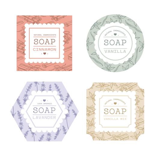 Soap Label Shapes