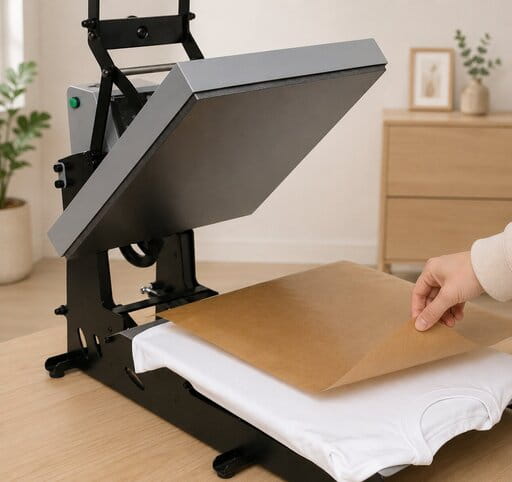 A Teflon sheet for protecting