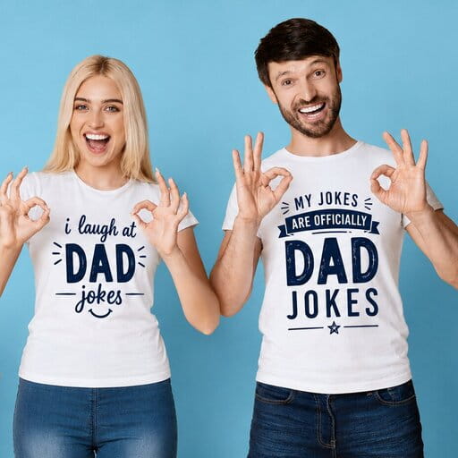 Dad Joke Tees for family